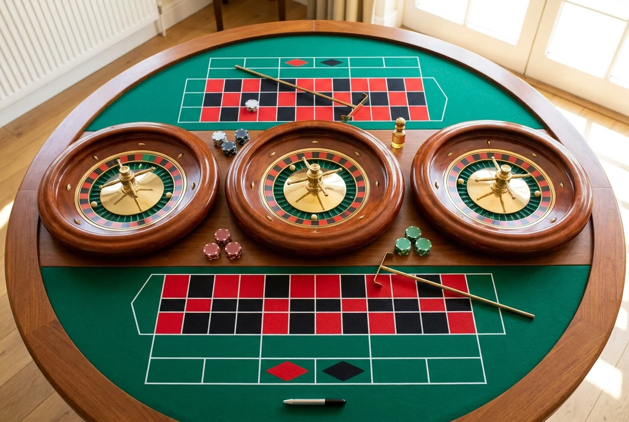 Circus 3 Wheel Roulette Qcv
